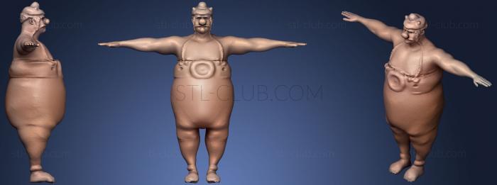 3D model OBELIX (STL)